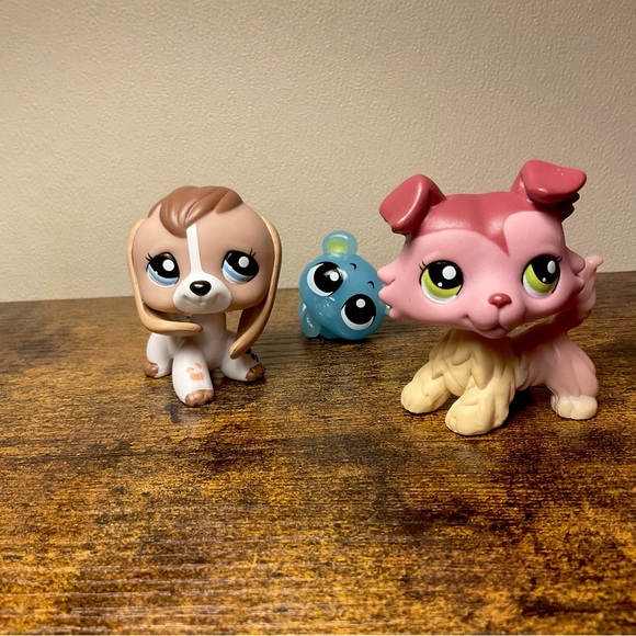 COPY - Littlest Petshop Collie and Beagle FAKE LPS - Picture 2 of 5